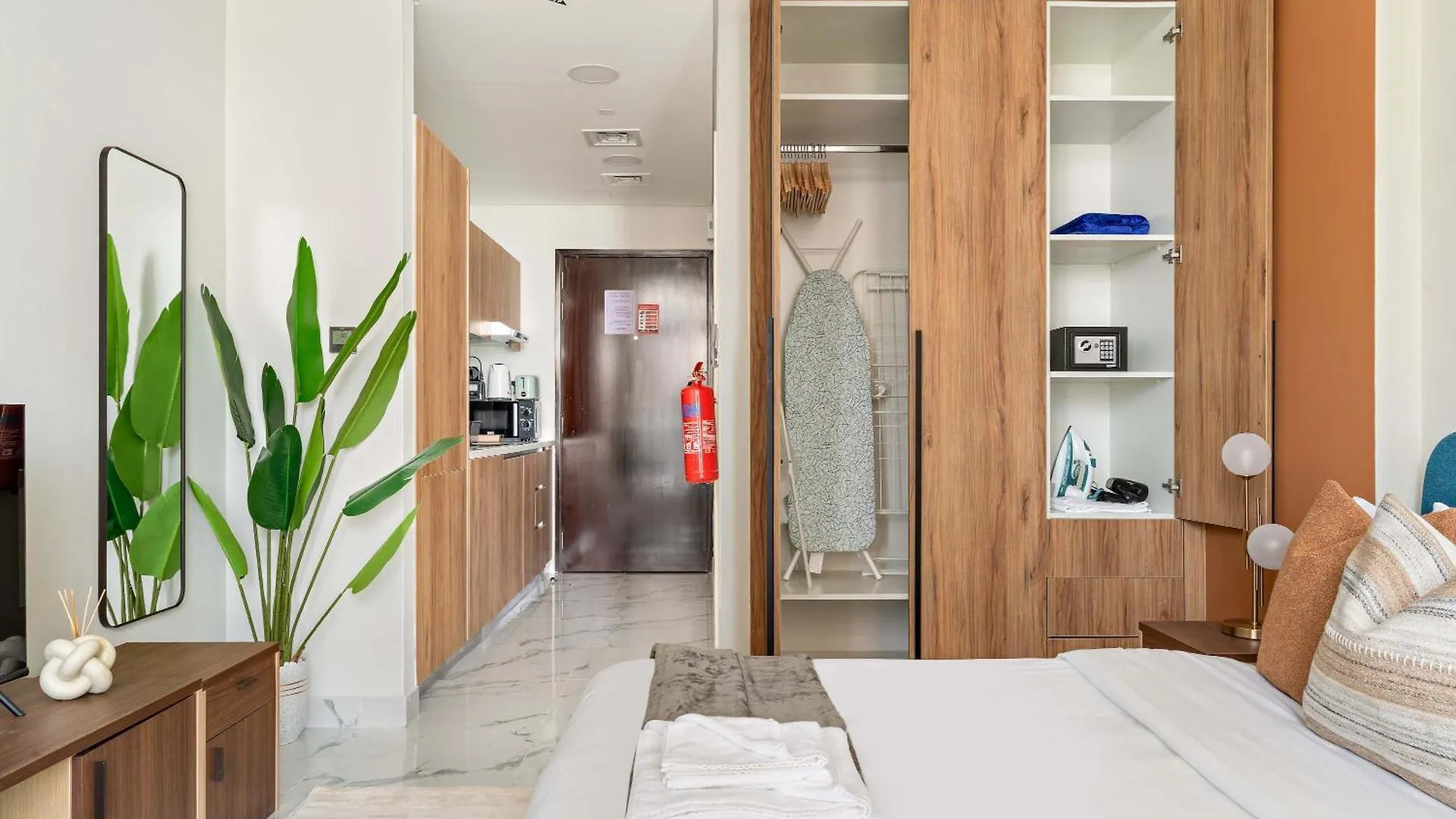 Silkhaus Chic Studio Retreat In Al Maryah Island Abú Dhabí Apartmán