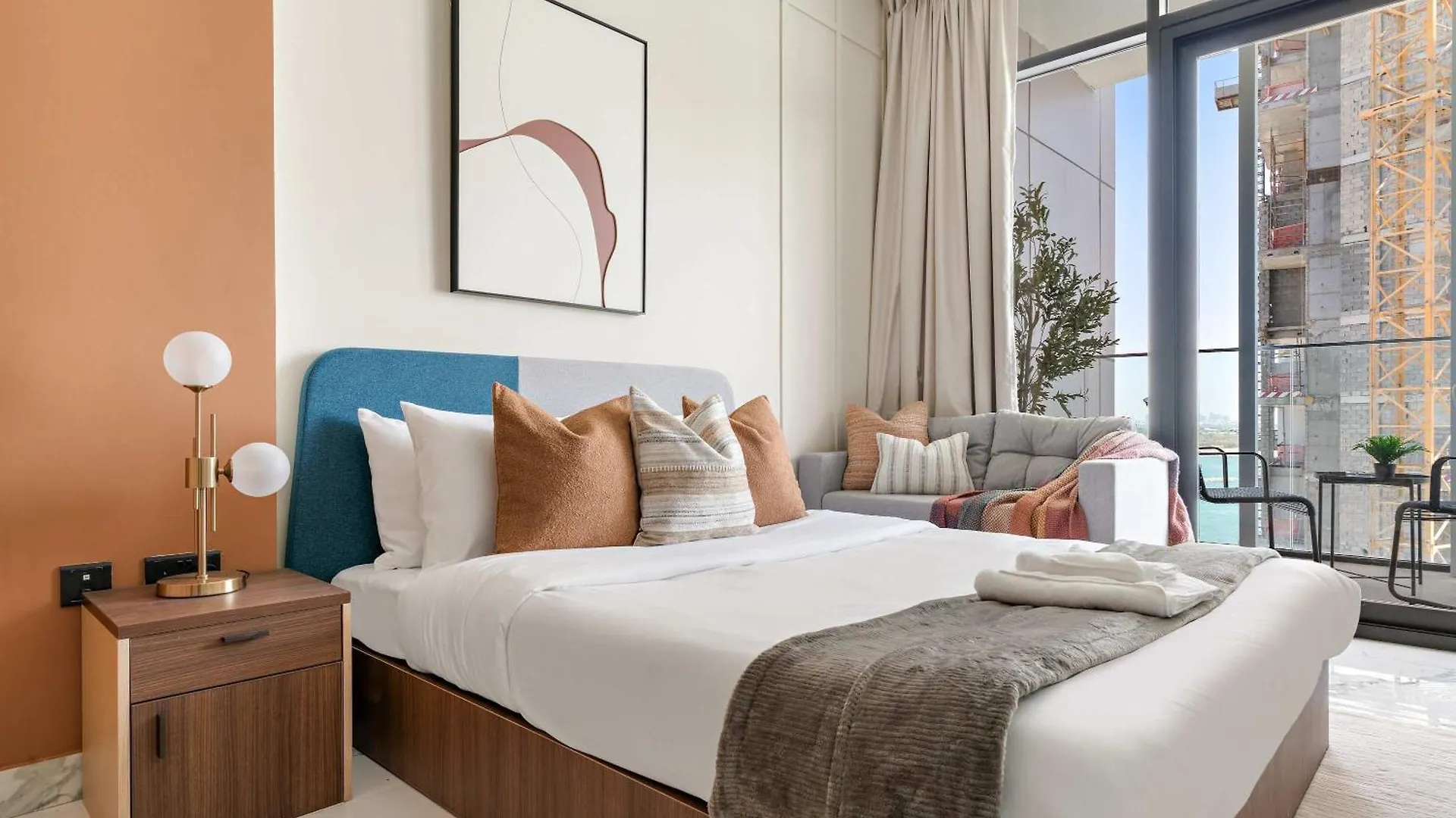 Apartmán Silkhaus Chic Studio Retreat In Al Maryah Island Abú Dhabí Spojené arabské emiráty